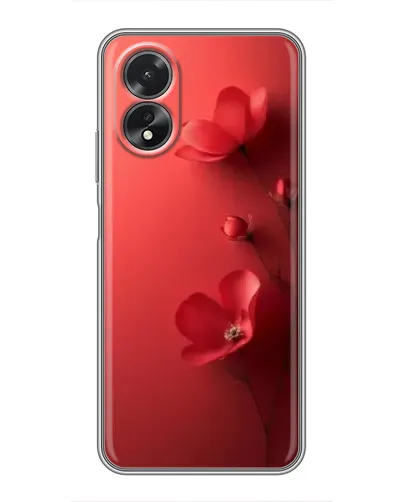Чохол для OPPO A18 з картинкою «Макові суцвіття»