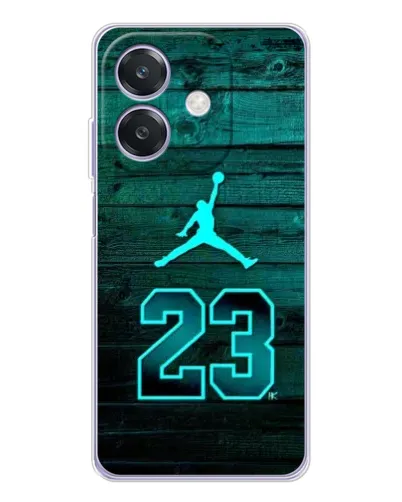 Чехол для OPPO A3 с картинкой «Jordan Cyan 23» Чехол для OPPO A3 с картинкой «Jordan Cyan 23»