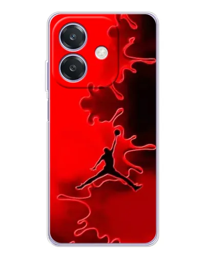 Чехол для OPPO A3 с картинкой «Jordan Red Smoke» Чехол для OPPO A3 с картинкой «Jordan Red Smoke»