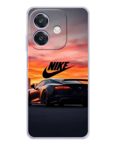 Чохол для OPPO A3 з картинкою «Nike та суперкар»