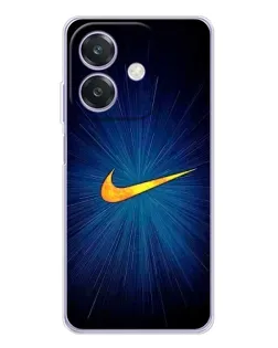 Чохол для OPPO A3 з картинкою «Синій пульс Nike»
