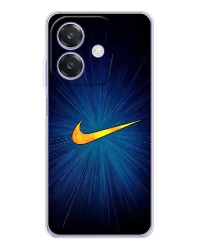 Чохол для OPPO A3 з картинкою «Синій пульс Nike» Чохол для OPPO A3 з картинкою «Синій пульс Nike»