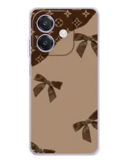 Чехол для OPPO A3 с картинкой «LV — кофейный атлас» Чехол для OPPO A3 с картинкой «LV — кофейный атлас»