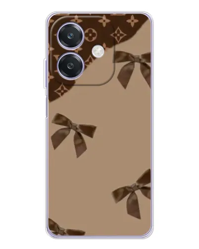 Чохол для OPPO A3 з картинкою «LV — кавовий атлас» Чохол для OPPO A3 з картинкою «LV — кавовий атлас»