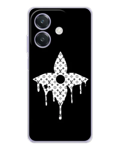 Чохол для OPPO A3 з картинкою «Квіткова монограма» Чохол для OPPO A3 з картинкою «Квіткова монограма»