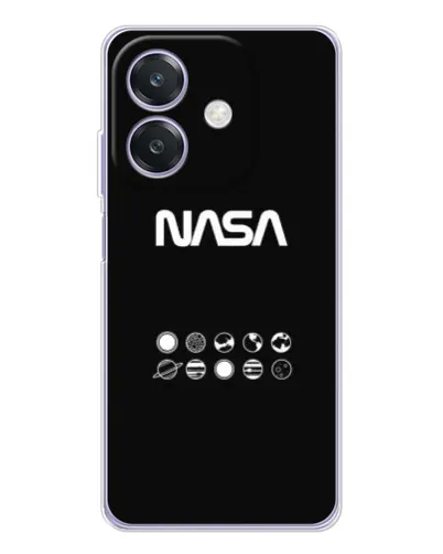 Чохол для OPPO A3 з картинкою «NASA — технічний принт» Чохол для OPPO A3 з картинкою «NASA — технічний принт»