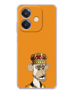 Чохол для OPPO A3 з картинкою «Золота мавпа Bored Ape»