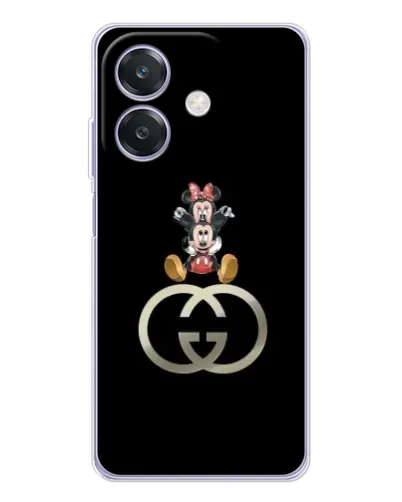 Чохол для OPPO A3 з картинкою «Мінні Маус на лого» Чохол для OPPO A3 з картинкою «Мінні Маус на лого»