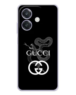 Чохол для OPPO A3 з картинкою «Gucci — срібна змія» Чохол для OPPO A3 з картинкою «Gucci — срібна змія»