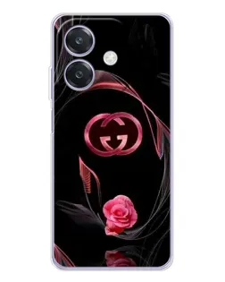 Чохол для OPPO A3 з картинкою «Gucci — неонова троянда» Чохол для OPPO A3 з картинкою «Gucci — неонова троянда»