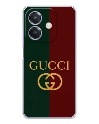 Чохол для OPPO A3 з картинкою «Gucci — темно-зелений градієнт» Чохол для OPPO A3 з картинкою «Gucci — темно-зелений градієнт»