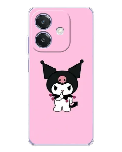 Чохол для OPPO A3 з картинкою «Kuromi — рожева ніжність» Чохол для OPPO A3 з картинкою «Kuromi — рожева ніжність»