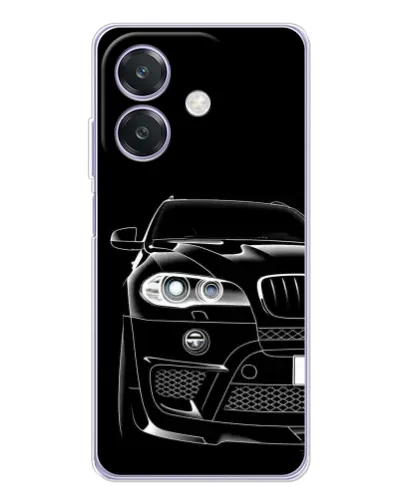 Чехол для OPPO A3 с картинкой «Темный силуэт BMW» Чехол для OPPO A3 с картинкой «Темный силуэт BMW»