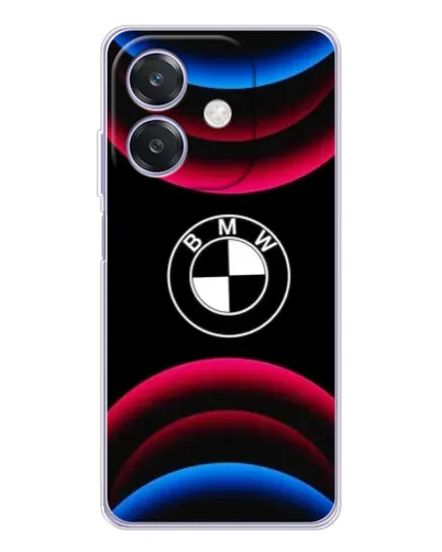 Чехол для OPPO A3 с картинкой «Логотип BMW и неоновые дуги» Чехол для OPPO A3 с картинкой «Логотип BMW и неоновые дуги»