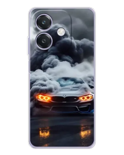 Чехол для OPPO A3 с картинкой «BMW в дыму» Чехол для OPPO A3 с картинкой «BMW в дыму»