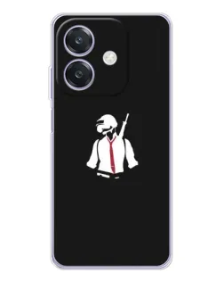 Чохол для OPPO A3 з картинкою «PUBG — силует воїна» Чохол для OPPO A3 з картинкою «PUBG — силует воїна»