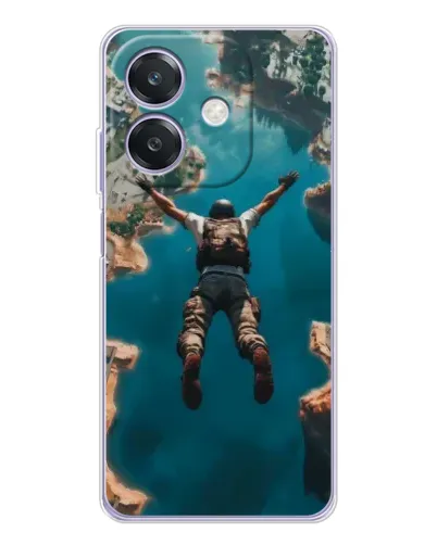 Чохол для OPPO A3 з картинкою «PUBG — вільне падіння» Чохол для OPPO A3 з картинкою «PUBG — вільне падіння»