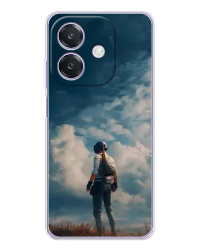 Чохол для OPPO A3 з картинкою «Герой PUBG на скелі» Чохол для OPPO A3 з картинкою «Герой PUBG на скелі»