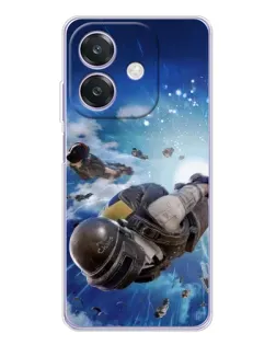 Чохол для OPPO A3 з картинкою «Десант PUBG — стрибок» Чохол для OPPO A3 з картинкою «Десант PUBG — стрибок»