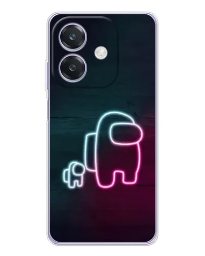 Чохол для OPPO A3 з картинкою «Among Us неон-арт» Чохол для OPPO A3 з картинкою «Among Us неон-арт»