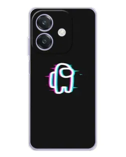Чохол для OPPO A3 з картинкою «Among Us неон»