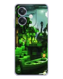 Чохол для OPPO A3 з картинкою «Minecraft лісовий пейзаж» Чохол для OPPO A3 з картинкою «Minecraft лісовий пейзаж»