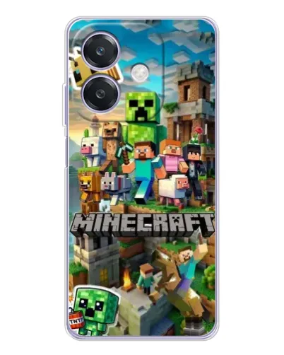Чохол для OPPO A3 з картинкою «Замок Minecraft» Чохол для OPPO A3 з картинкою «Замок Minecraft»