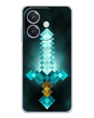 Чохол для OPPO A3 з картинкою «Алмазний меч неон» Чохол для OPPO A3 з картинкою «Алмазний меч неон»