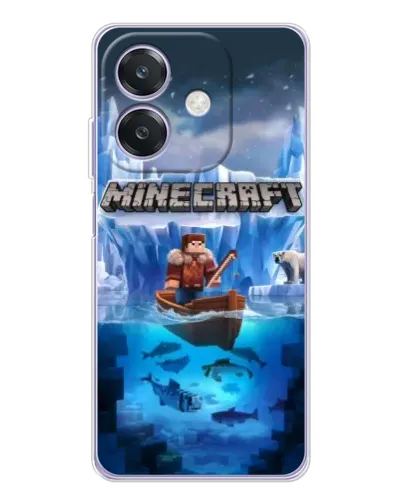 Чохол для OPPO A3 з картинкою «Minecraft льодянийсвіт» Чохол для OPPO A3 з картинкою «Minecraft льодянийсвіт»