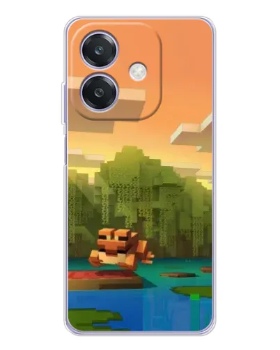 Чохол для OPPO A3 з картинкою «Майнкрафт захід сонця» Чохол для OPPO A3 з картинкою «Майнкрафт захід сонця»