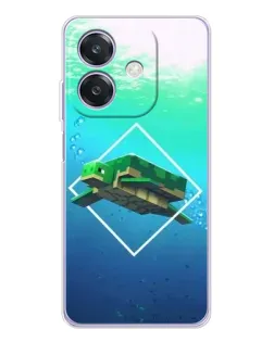 Чохол для OPPO A3 з картинкою «Черепаха Minecraft» Чохол для OPPO A3 з картинкою «Черепаха Minecraft»
