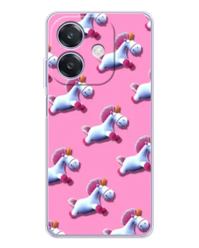 Чехол для OPPO A3 с картинкой «Единороги на розовом» Чехол для OPPO A3 с картинкой «Единороги на розовом»