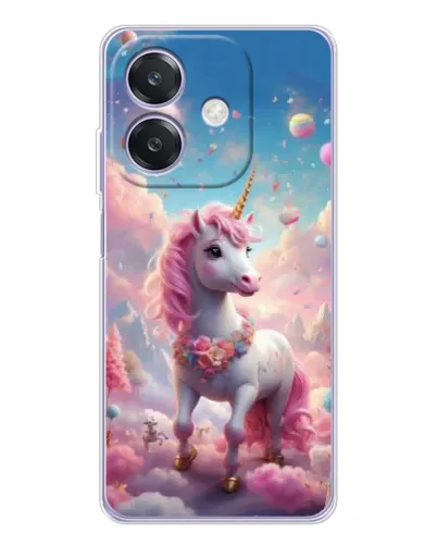Чехол для OPPO A3 с картинкой «Единорог среди облаков» Чехол для OPPO A3 с картинкой «Единорог среди облаков»