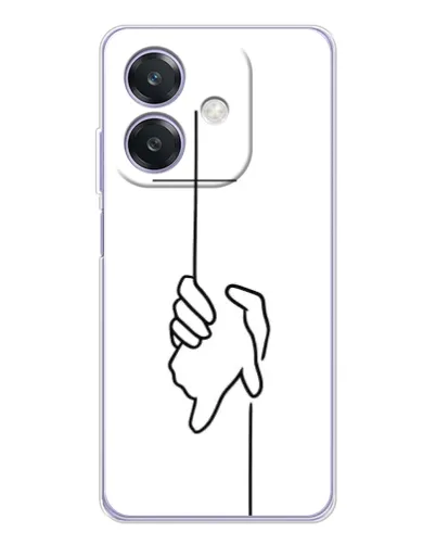 Чохол для OPPO A3 з картинкою «Рука тримає» Чохол для OPPO A3 з картинкою «Рука тримає»