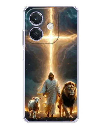 Чохол для OPPO A3 з картинкою «Лев Юди та Світло» Чохол для OPPO A3 з картинкою «Лев Юди та Світло»