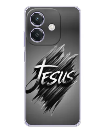 Чохол для OPPO A3 з картинкою «Напис Jesus Graffiti» Чохол для OPPO A3 з картинкою «Напис Jesus Graffiti»