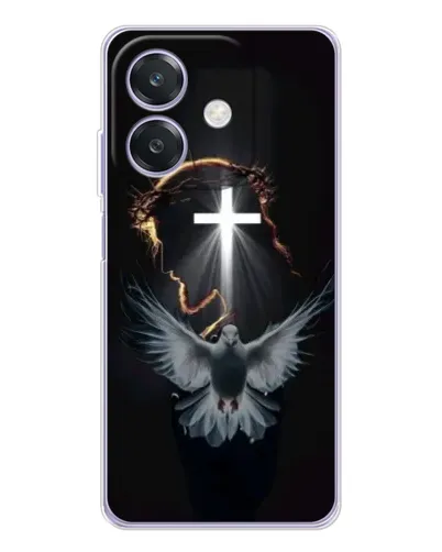 Чохол для OPPO A3 з картинкою «Голуб та Світло» Чохол для OPPO A3 з картинкою «Голуб та Світло»