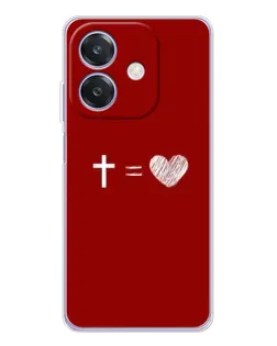 Чехол для OPPO A3 с картинкой «Уравнение любви» Чехол для OPPO A3 с картинкой «Уравнение любви»