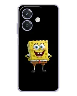 Чехол для OPPO A3 с картинкой «Классический Губка Боб» Чехол для OPPO A3 с картинкой «Классический Губка Боб»