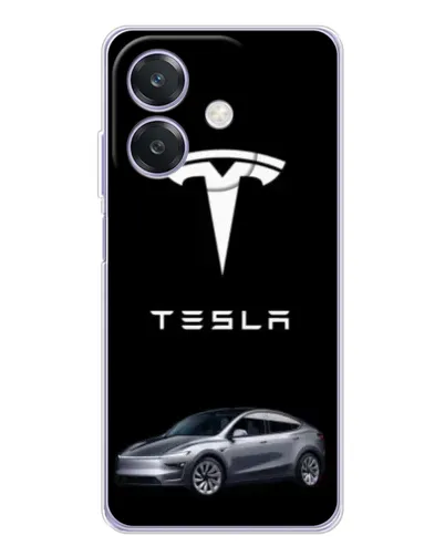Чохол для OPPO A3 з картинкою «Tesla Model Y» Чохол для OPPO A3 з картинкою «Tesla Model Y»