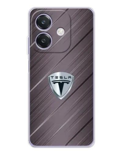 Чохол для OPPO A3 з картинкою «Металева текстура Tesla» Чохол для OPPO A3 з картинкою «Металева текстура Tesla»