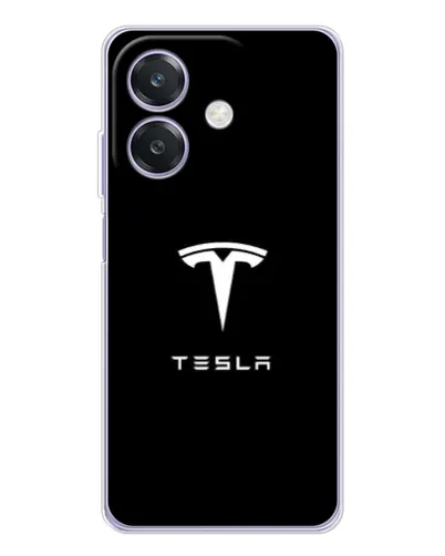 Чохол для OPPO A3 з картинкою «Tesla White Logo» Чохол для OPPO A3 з картинкою «Tesla White Logo»
