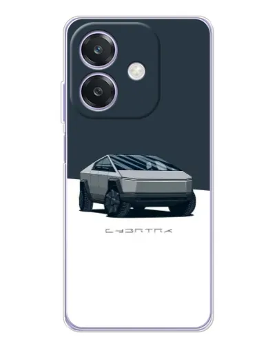Чохол для OPPO A3 з картинкою «Сріблястий Cybertruck Tesla» Чохол для OPPO A3 з картинкою «Сріблястий Cybertruck Tesla»