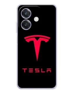 Чохол для OPPO A3 з картинкою «Tesla Red Logo» Чохол для OPPO A3 з картинкою «Tesla Red Logo»