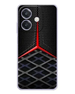 Чохол для OPPO A3 з картинкою «Mercedes Carbon Grid»