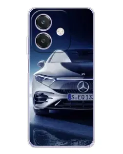 Чохол для OPPO A3 з картинкою «Mercedes EQ — майбутнє»