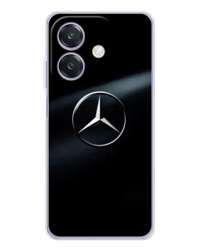 Чехол для OPPO A3 с картинкой «Mercedes на металле» Чехол для OPPO A3 с картинкой «Mercedes на металле»