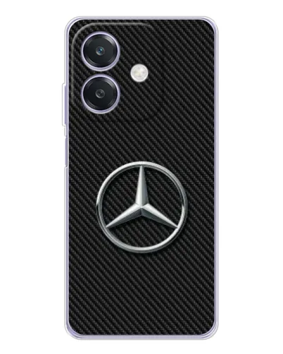 Чохол для OPPO A3 з картинкою «Карбоновий Mercedes стиль» Чохол для OPPO A3 з картинкою «Карбоновий Mercedes стиль»