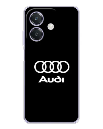 Чехол для OPPO A3 с картинкой «Классическое лого Audi» Чехол для OPPO A3 с картинкой «Классическое лого Audi»