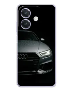 Чехол для OPPO A3 с картинкой «Audi — детализация кузова» Чехол для OPPO A3 с картинкой «Audi — детализация кузова»